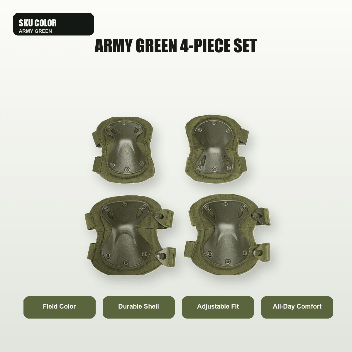 Heavy-Duty Tactical Knee Pads - Morrowden