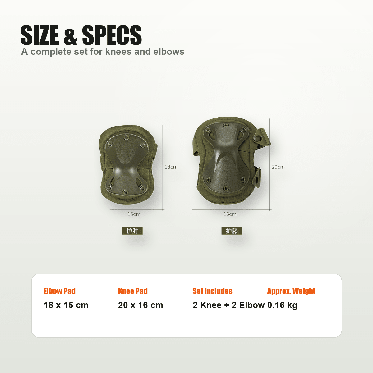 Heavy-Duty Tactical Knee Pads - Morrowden