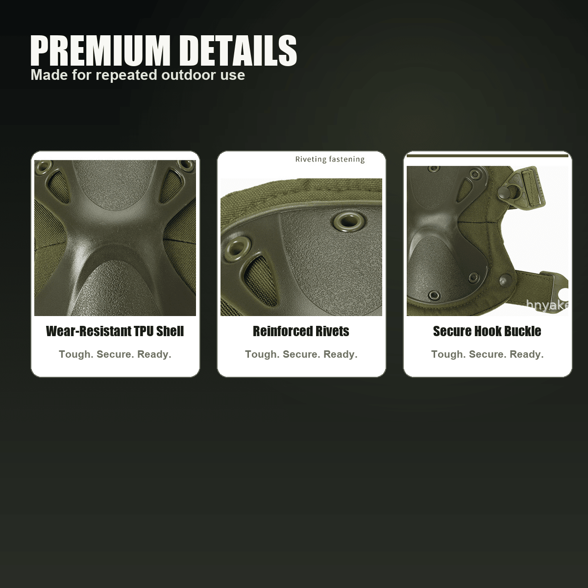 Heavy-Duty Tactical Knee Pads - Morrowden