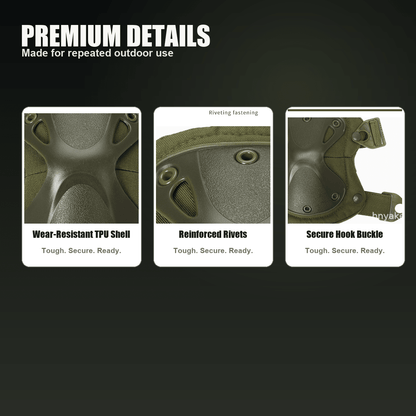 Heavy-Duty Tactical Knee Pads - Morrowden