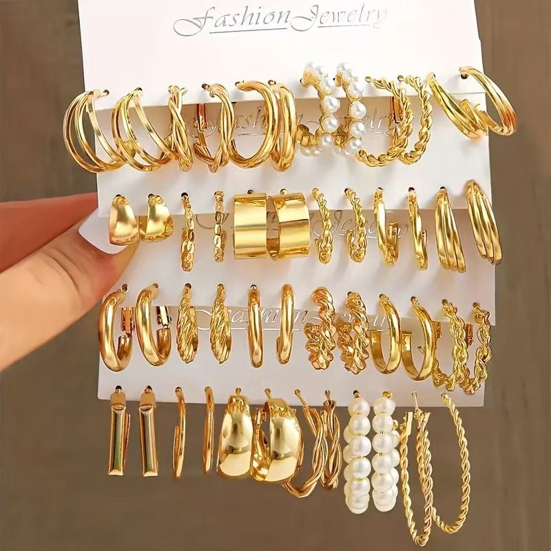 Hoop Earrings Collection for Women – Trendy Minimalist Jewelry for Everyday Style - Morrowden