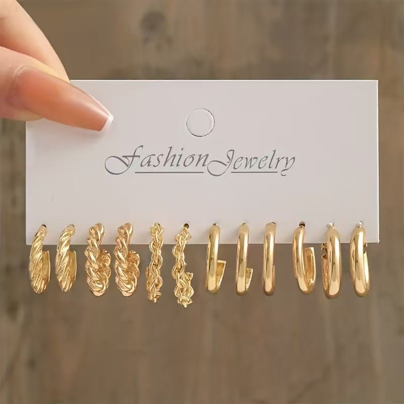 Hoop Earrings Collection for Women – Trendy Minimalist Jewelry for Everyday Style - Morrowden