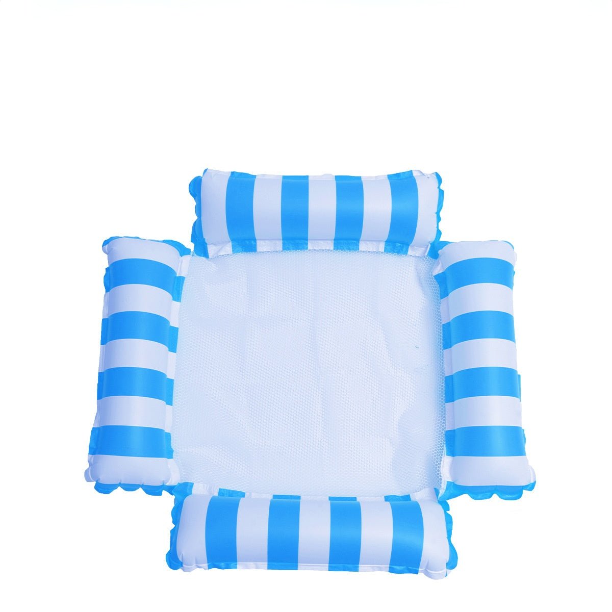 Inflatable Pool Float Lounger with Backrest – Foldable Water Hammock Chair for Adults - Morrowden
