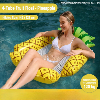 Inflatable Pool Float Lounger with Backrest – Foldable Water Hammock Chair for Adults - Morrowden