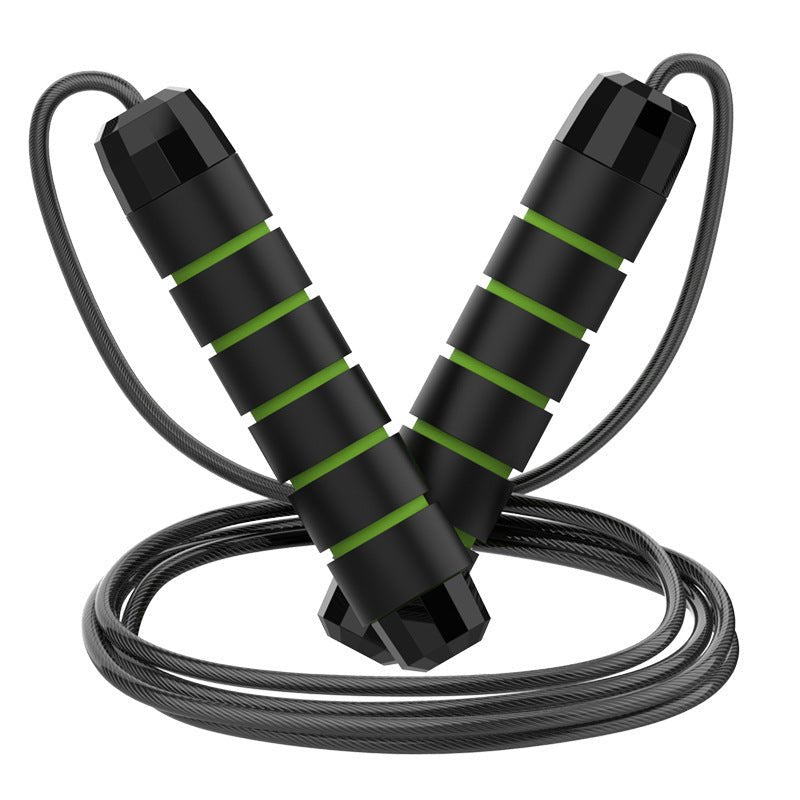 Jump Rope,Tangle-Free Rapid Speed Jump Rope with Ball Bearings for Men,Women and Kids,Adjustable Steel Skipping Rope with Ergonomic Foam Handles,A Ideal Equipment and Accessories for Workout,Fitness,Exercise,Home Gym,Slim Body - Morrowden