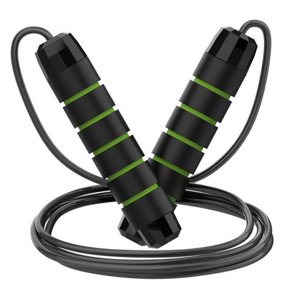 Jump Rope,Tangle-Free Rapid Speed Jump Rope with Ball Bearings for Men,Women and Kids,Adjustable Steel Skipping Rope with Ergonomic Foam Handles,A Ideal Equipment and Accessories for Workout,Fitness,Exercise,Home Gym,Slim Body - Morrowden