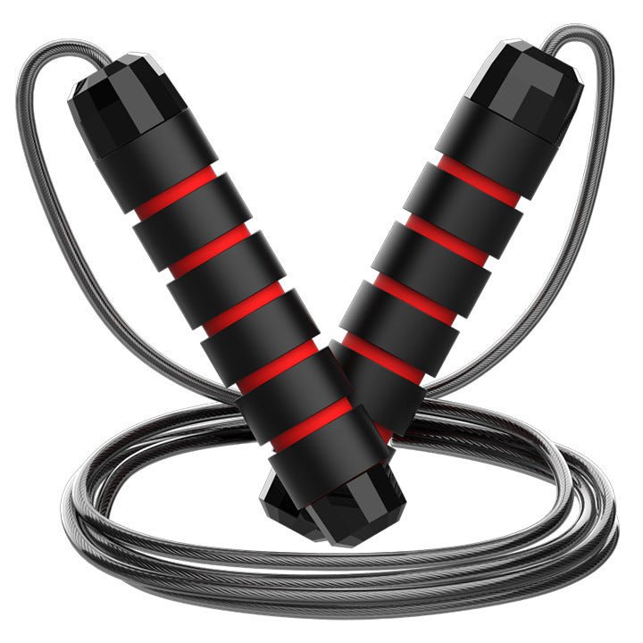 Jump Rope,Tangle-Free Rapid Speed Jump Rope with Ball Bearings for Men,Women and Kids,Adjustable Steel Skipping Rope with Ergonomic Foam Handles,A Ideal Equipment and Accessories for Workout,Fitness,Exercise,Home Gym,Slim Body - Morrowden