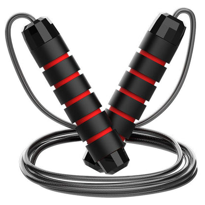 Jump Rope,Tangle-Free Rapid Speed Jump Rope with Ball Bearings for Men,Women and Kids,Adjustable Steel Skipping Rope with Ergonomic Foam Handles,A Ideal Equipment and Accessories for Workout,Fitness,Exercise,Home Gym,Slim Body - Morrowden