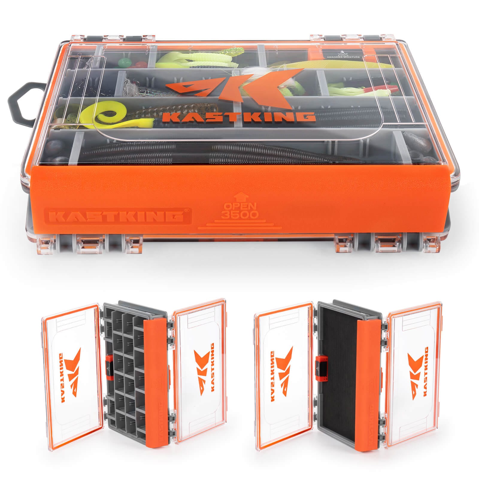 KastKing HyperSeal Waterproof Tackle Box - Morrowden
