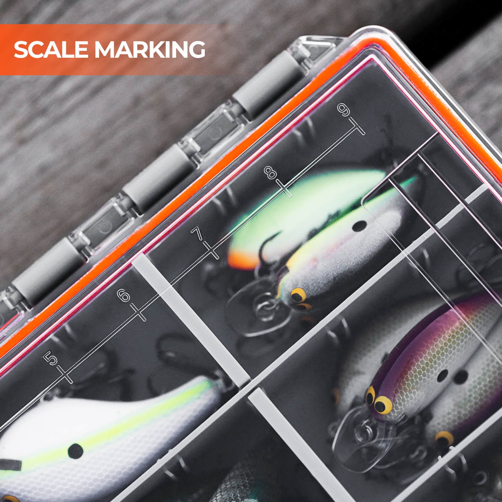 KastKing HyperSeal Waterproof Tackle Box - Morrowden