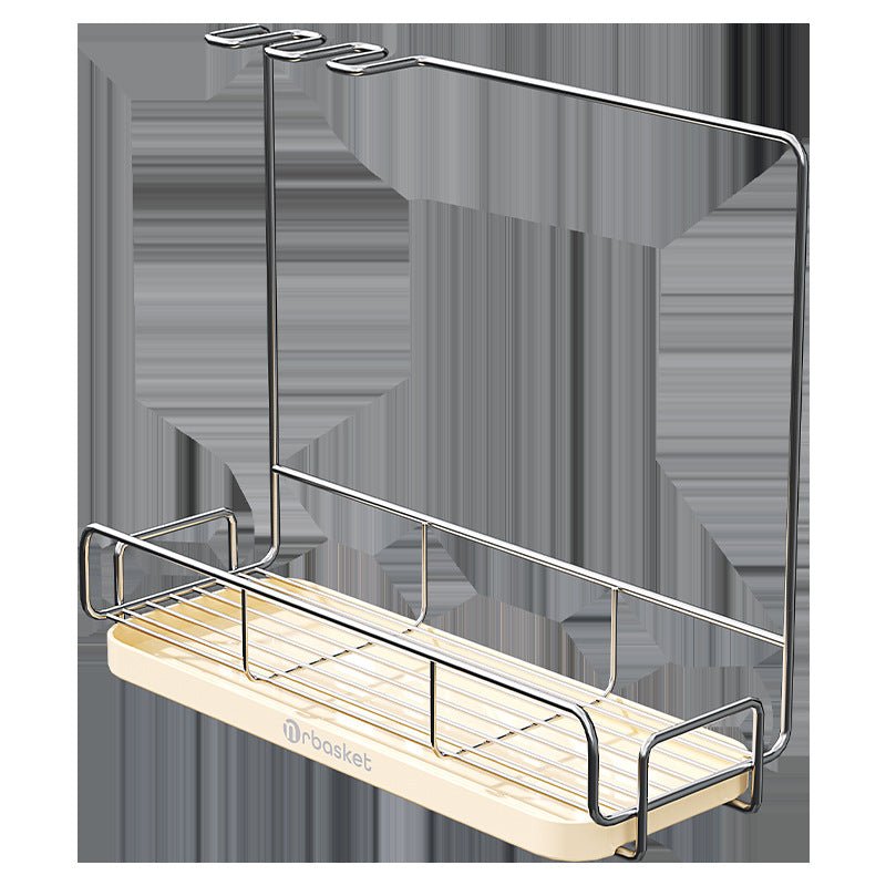 Kitchen Metal Dish Cloth Drying Rack – I ron Towel Holder with Drainage Design - Morrowden
