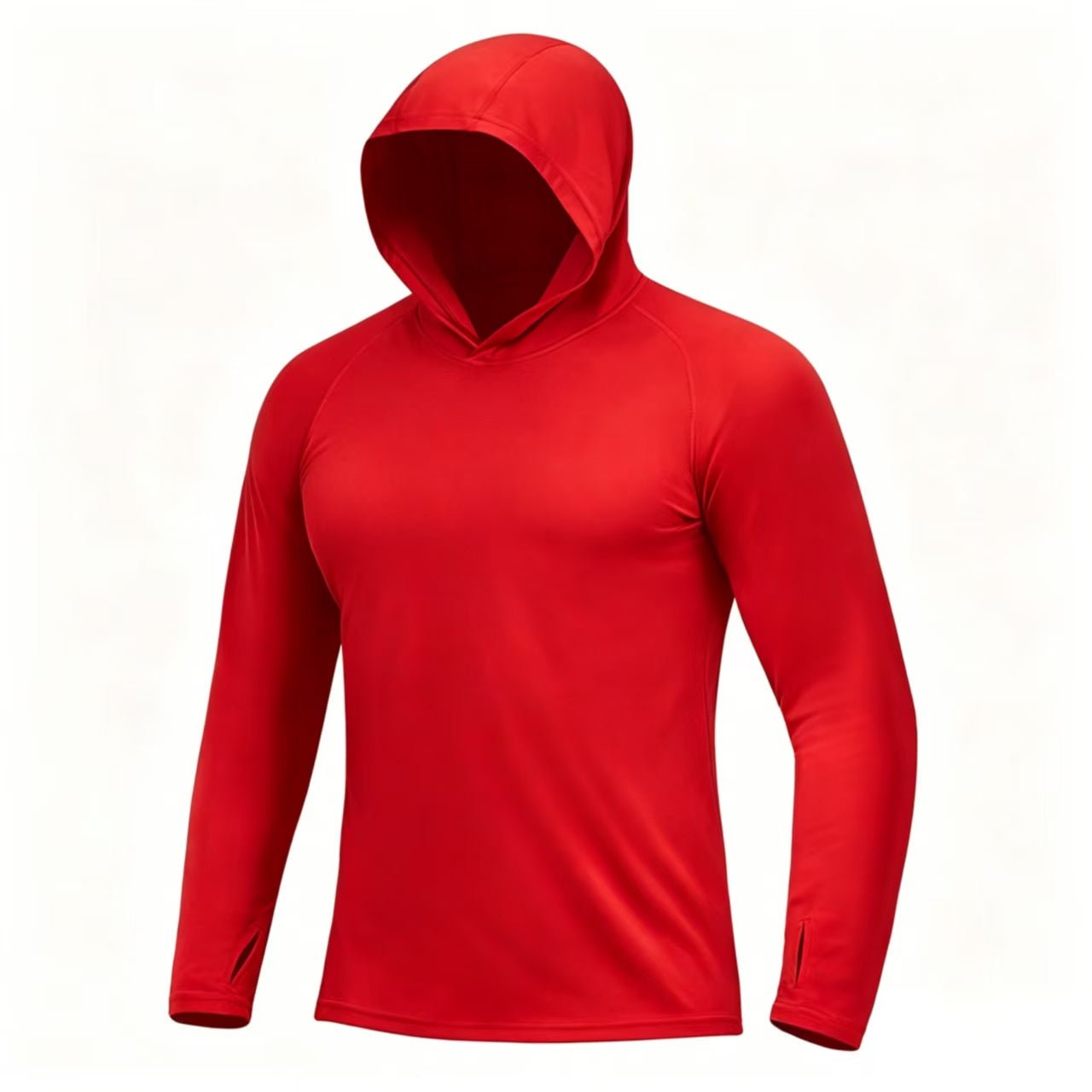 Men's Athletic Hoodies Long Sleeve Fishing Shirts for Men UPF 50+ SPF UV Sun Protection Shirts Rash Guards - Morrowden