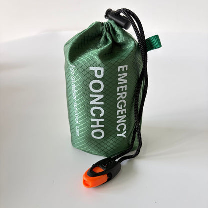 Outdoor Emergency Thermal Rain Poncho – Waterproof Survival Poncho for Camping, Hiking, Cold Weather & Emergency Use - Morrowden