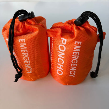 Outdoor Emergency Thermal Rain Poncho – Waterproof Survival Poncho for Camping, Hiking, Cold Weather & Emergency Use - Morrowden