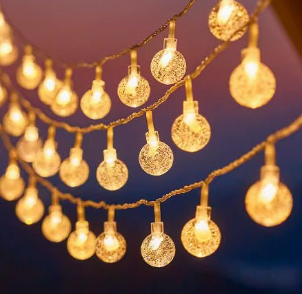 Outdoor Solar String Lights – LED Starry Fairy Lights for Camping, Patio, Garden, Tent & Party Ambience - Morrowden