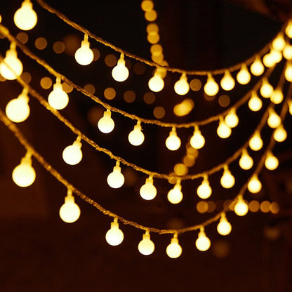Outdoor Solar String Lights – LED Starry Fairy Lights for Camping, Patio, Garden, Tent & Party Ambience - Morrowden