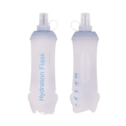 Portable Foldable Running Water Bottle – Handheld Hydration Flask for Men & Women, Ideal for Marathons, Trail Running, Waist Packs & Outdoor Sports - Morrowden