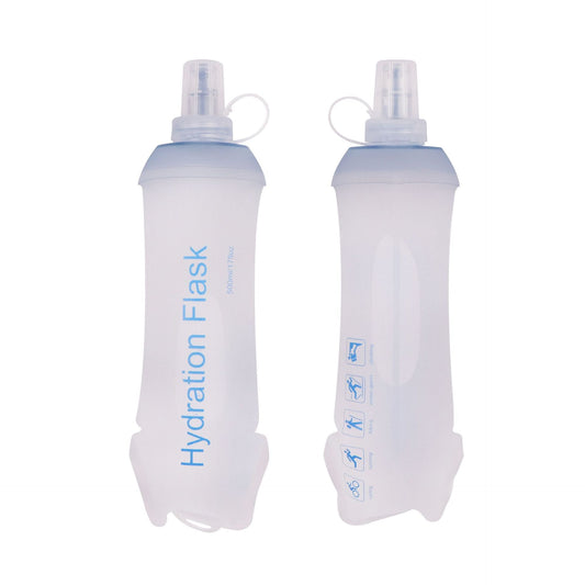 Portable Foldable Running Water Bottle – Handheld Hydration Flask for Men & Women, Ideal for Marathons, Trail Running, Waist Packs & Outdoor Sports - Morrowden