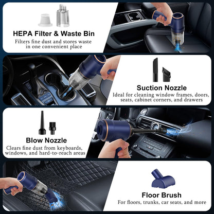 Powerful 2-in-1 Car Vacuum & Air Duster - Morrowden