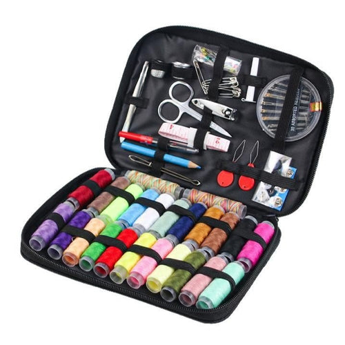 Premium Sewing Kit with Storage Box – Complete Needle & Thread Repair Set for Home, Travel & Everyday Use - Morrowden