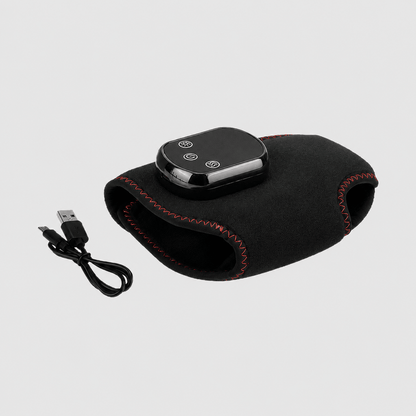 Rechargeable Heated Ankle Brace with Vibration Massage – Infrared Warm Therapy Support for Sports Recovery, Daily Comfort & Relaxation - Morrowden