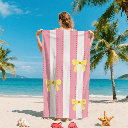 Sand-Free Quick Dry Beach Towel – Lightweight Microfiber Travel Towel for Beach, Pool & Outdoor Adventures - Morrowden