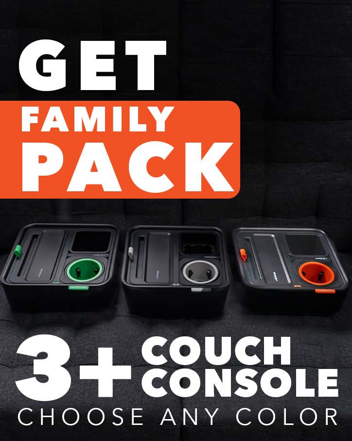Sofa Armrest Tray - Drink & Snack Holder for Couch - Morrowden