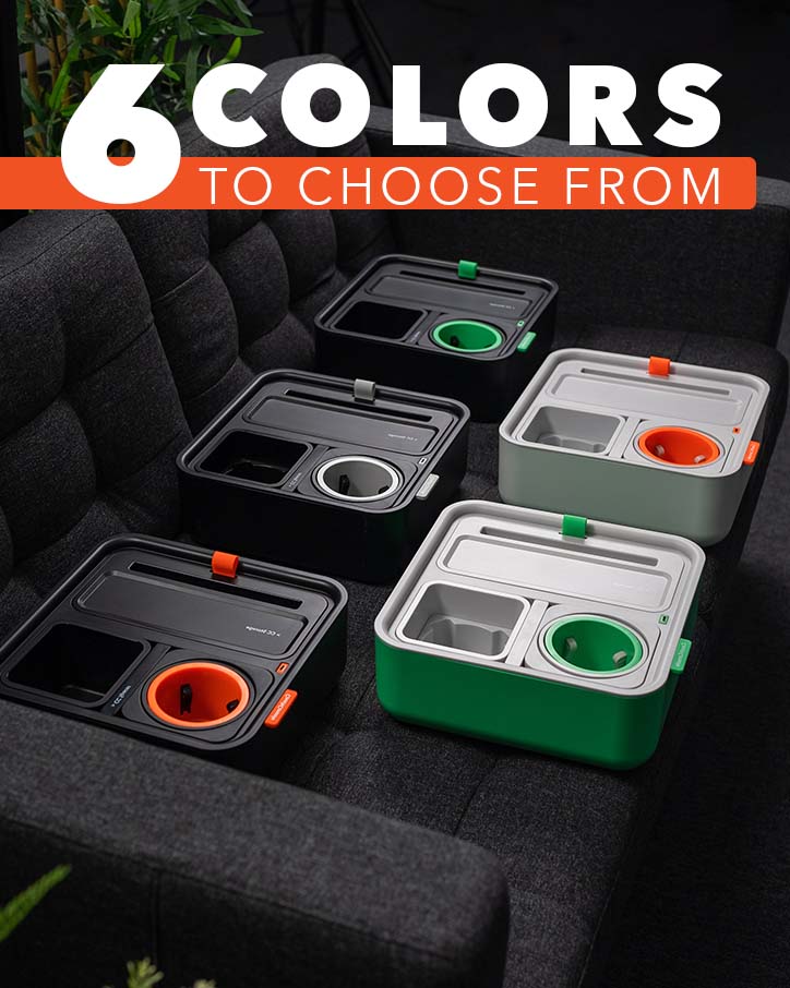 Sofa Armrest Tray - Drink & Snack Holder for Couch - Morrowden