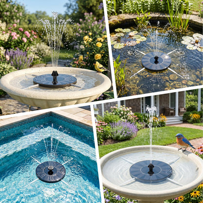 Solar Bird Bath Fountain Pump - Morrowden