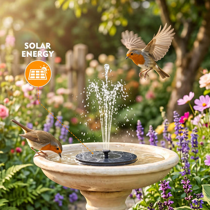 Solar Bird Bath Fountain Pump - Morrowden