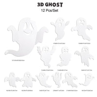 12 Pcs Hanging Ghost Lights