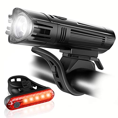 Super Bright USB Rechargeable Bike Light Set - Morrowden