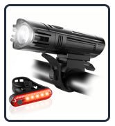Super Bright USB Rechargeable Bike Light Set - Morrowden