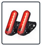 Super Bright USB Rechargeable Bike Light Set - Morrowden