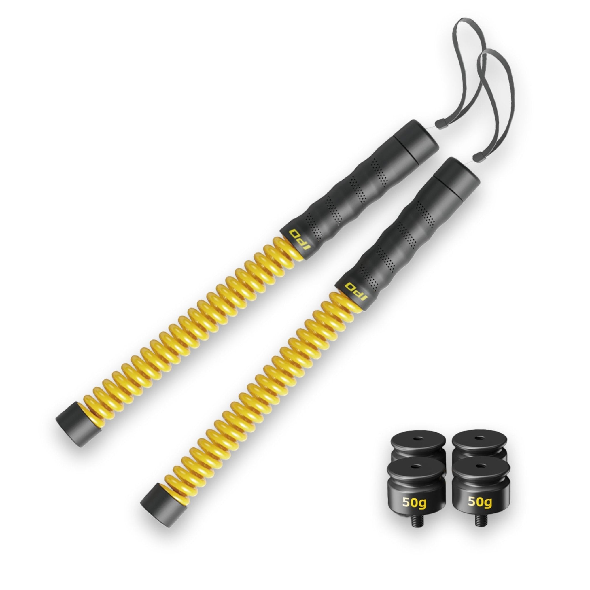 Upgrade Weighted Ropeless Battle Ropes, Heavy Duty Portable Cordless Battle Ropes for Home Gym with Poster, Workout Exercise Rope for Strength Building, HIIT and Low-Impact Aerobic Training for Men & Women - Morrowden