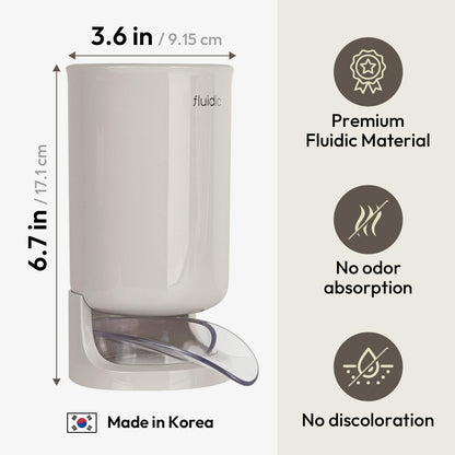 Utensil Drying Holder for Kitchen Counter, Self Draining, Small Utensil Cutlery Flatware Silverware Holder Drainer Cup - Morrowden