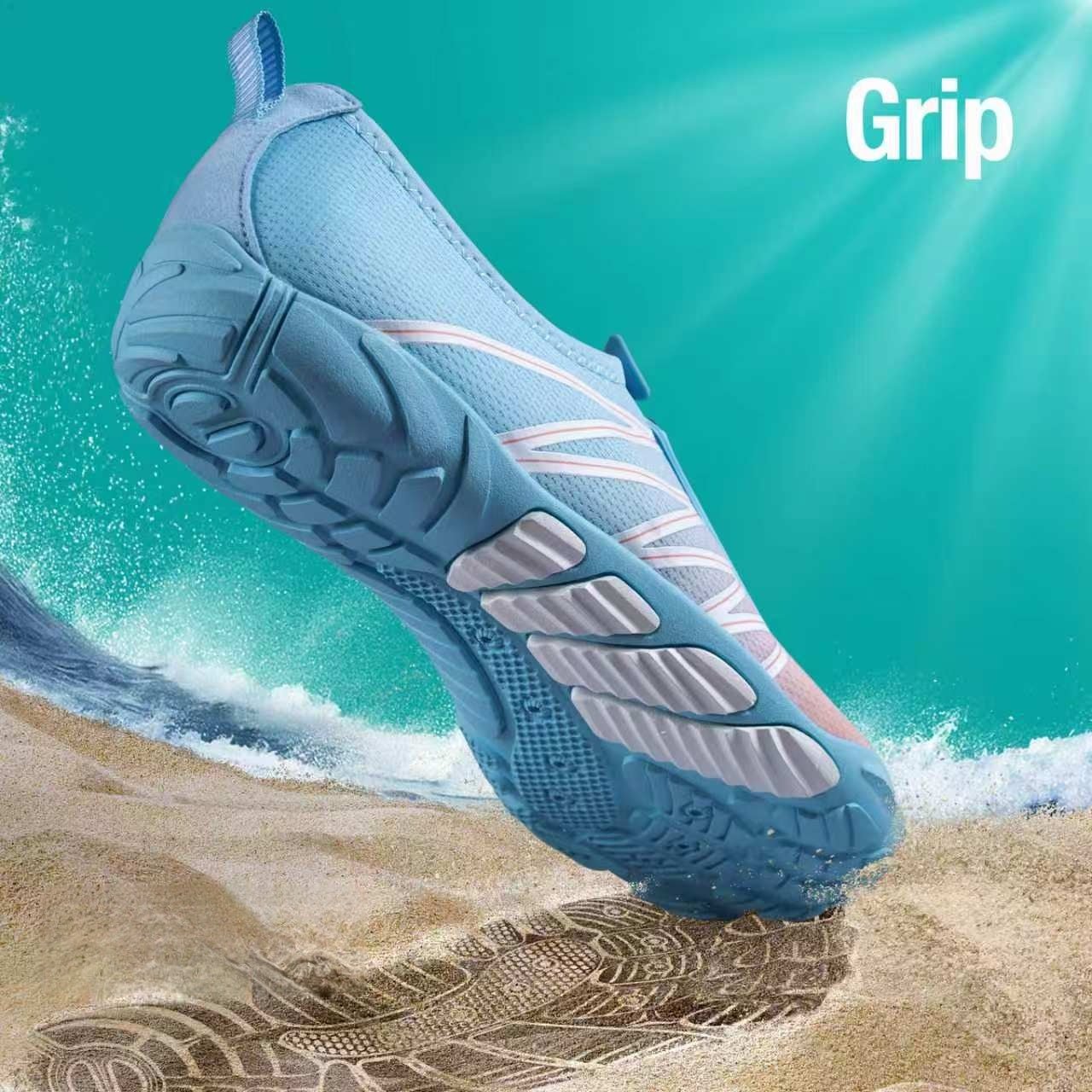 Water Shoes Men Women Adult Quick-Dry Aqua Sock Barefoot for Beach Swim River Pool Lake Hiking Kayaking Surfing - Morrowden