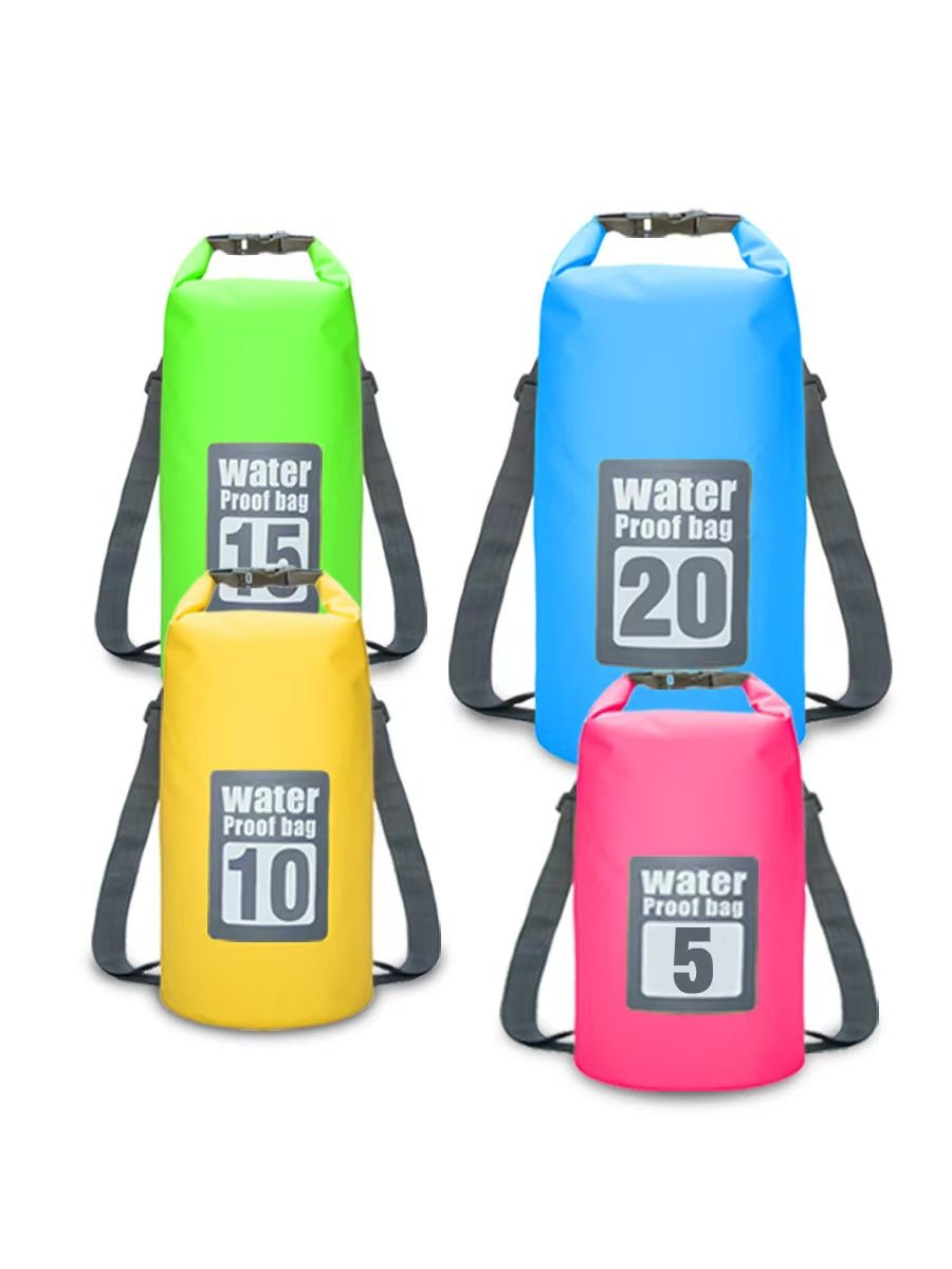 Waterproof Dry Bag Backpack – Lightweight PVC Roll Top Dry Sack for Kayaking, Camping, Hiking & Beach Adventures - Morrowden