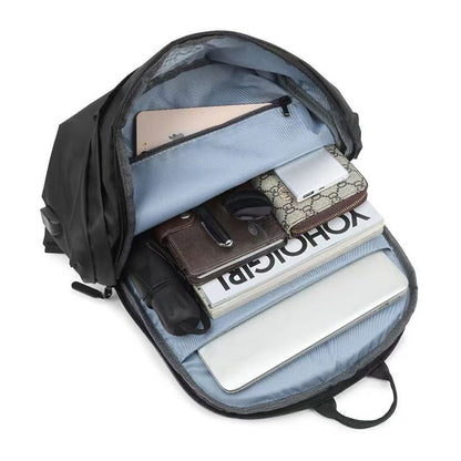 Waterproof, Large-Capacity Laptop Backpack with USB Charging Port - Morrowden