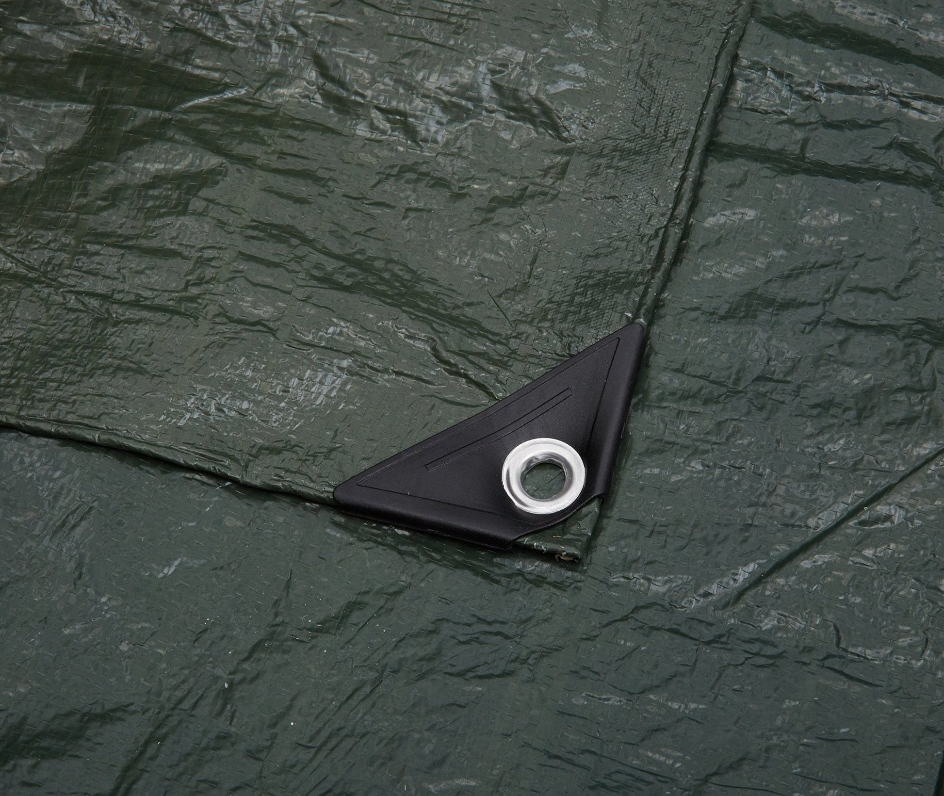 Waterproof Multipurpose Camping Tarp, Tear Resistant with Reinforced Edges, Protective Cover,Green - Morrowden