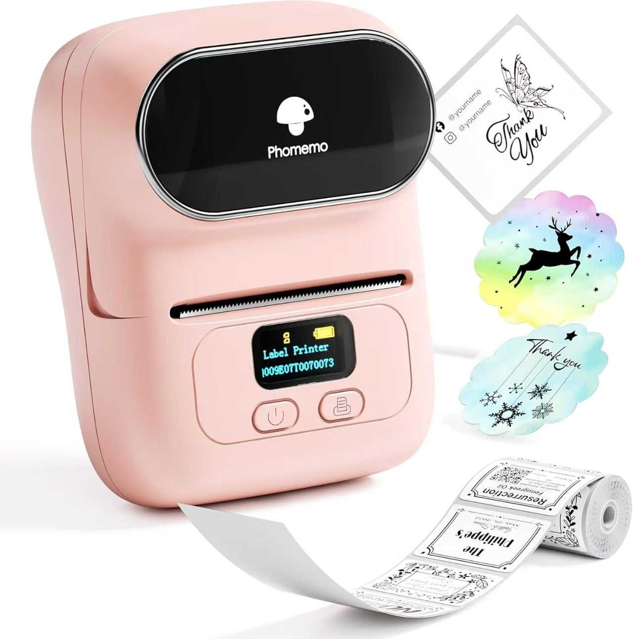 Wireless Thermal Label Printer with App - Morrowden