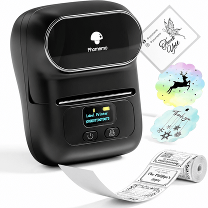 Wireless Thermal Label Printer with App - Morrowden