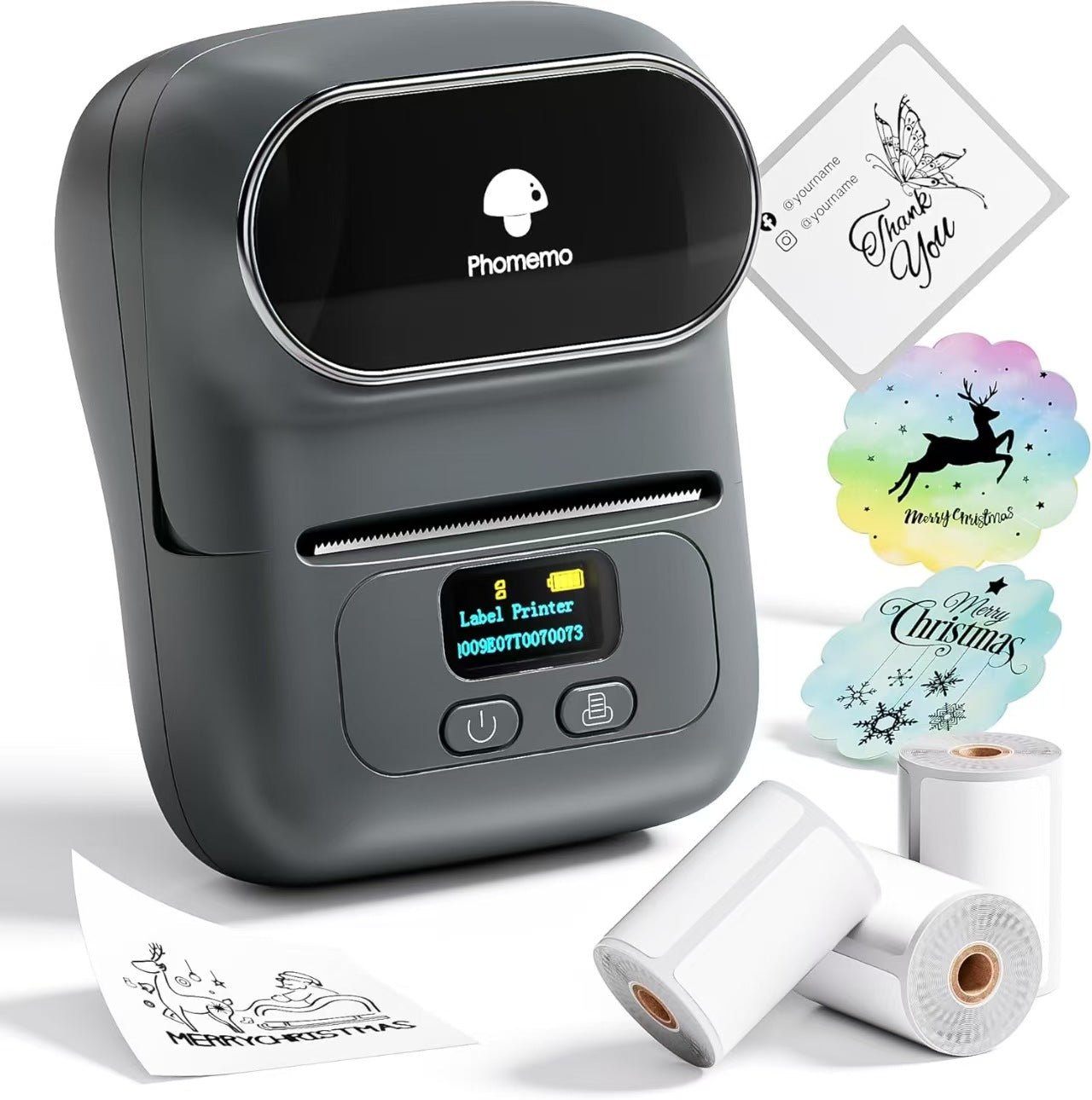 Wireless Thermal Label Printer with App - Morrowden