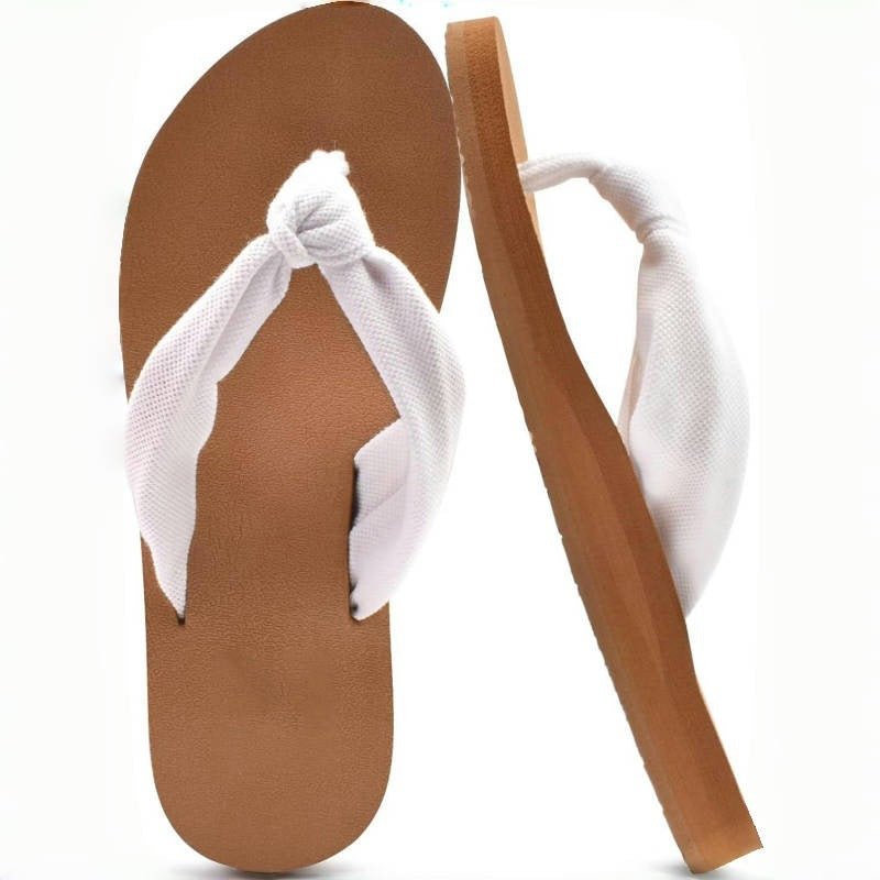 Women's Arch Support Flip Flops with Yoga Mat Footbed – Comfort Summer Sandals for Beach, Walking, Indoor & Outdoor - Morrowden