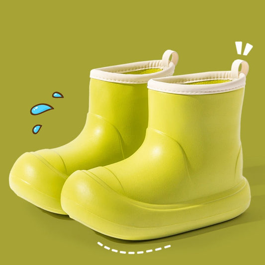 Women’s Waterproof Rain Boots – Fashionable Short Ankle Boots with Non-Slip Sole for Rainy Days & Outdoor Activities - Morrowden