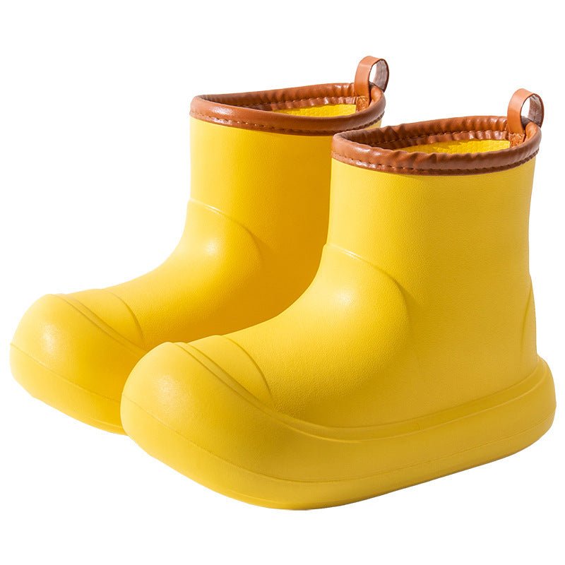 Women’s Waterproof Rain Boots – Fashionable Short Ankle Boots with Non-Slip Sole for Rainy Days & Outdoor Activities - Morrowden