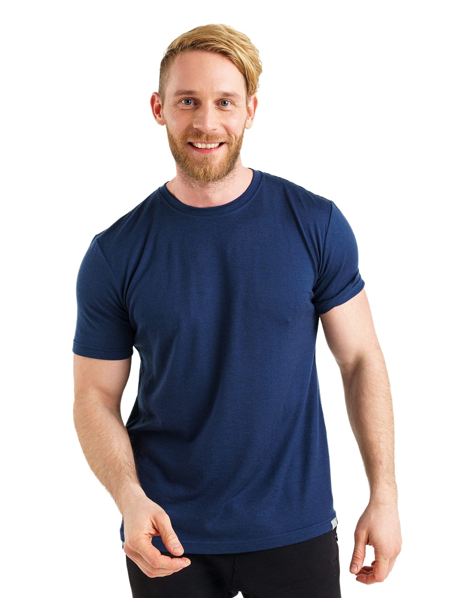 Wool T-Shirt Mens - 100% Wool Undershirt Lightweight Base Layer - Morrowden